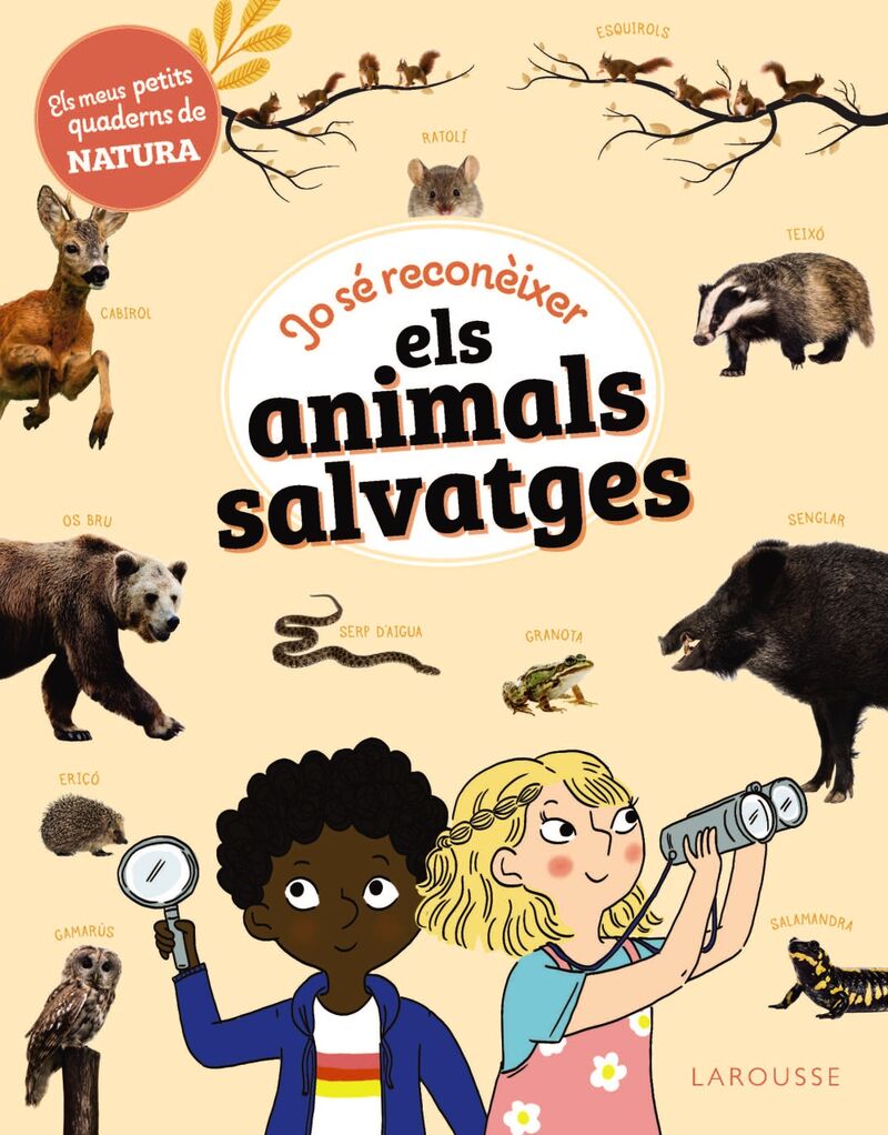 jo se reconeixer els animals salvatges - els meus petits quaderns de natura - Sandra Lebrun / Mary Gribouille (il. )