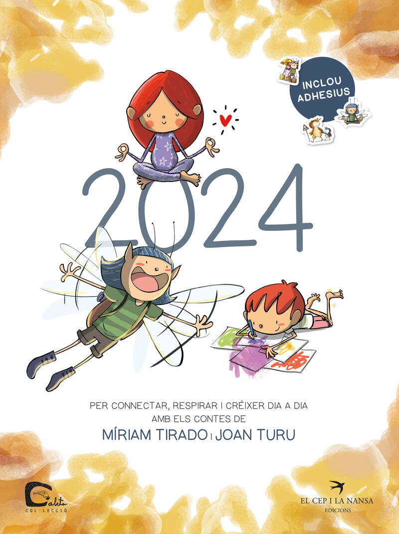 calendari 2024 - tinc un volca i no vull respirar - Miriam Tirado / Joan Turu (il. )