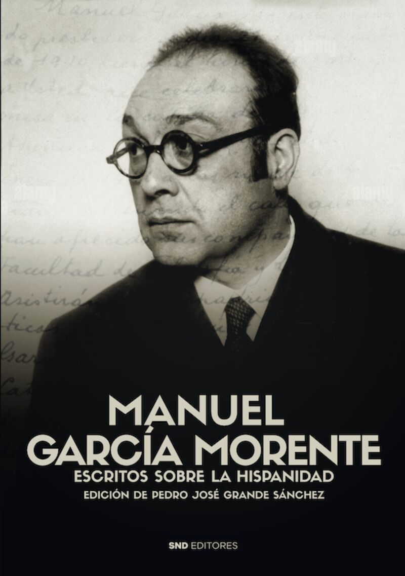 manuel garcia morente - Pedro Jose Grande Sanchez
