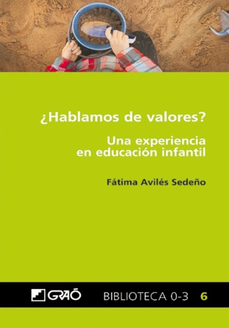¿hablamos de valores? - una experiencia en educacion infantil - Fatima Aviles Sedeño