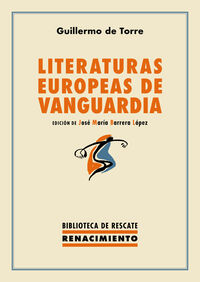 literaturas europeas de vanguardia - Guillermo De Torre