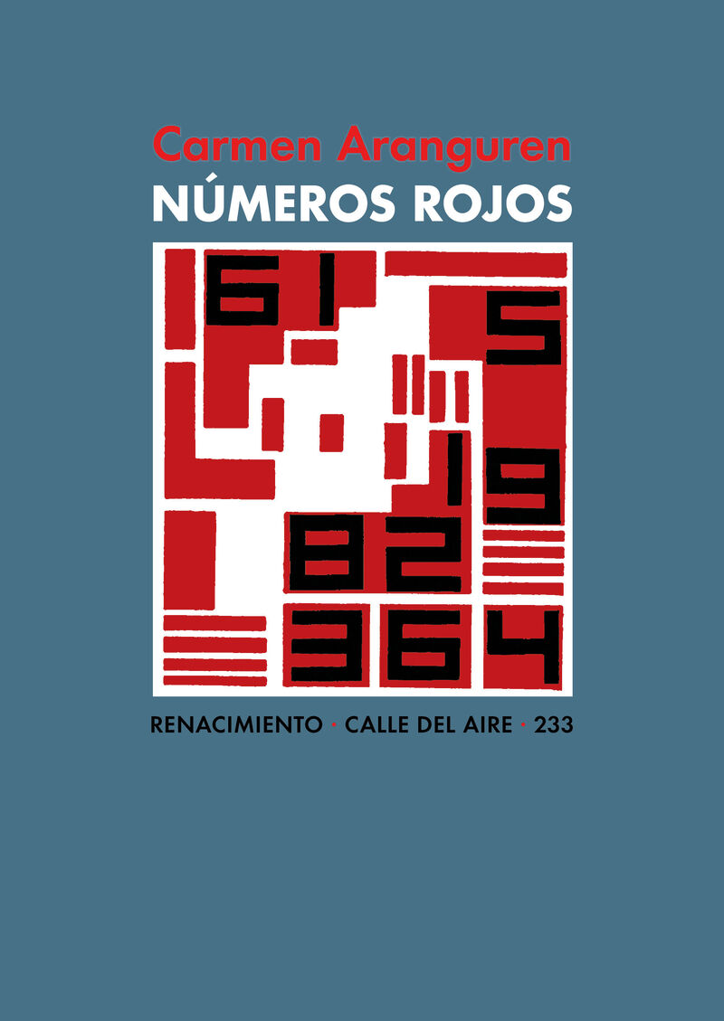 numeros rojos - Carmen Aranguren