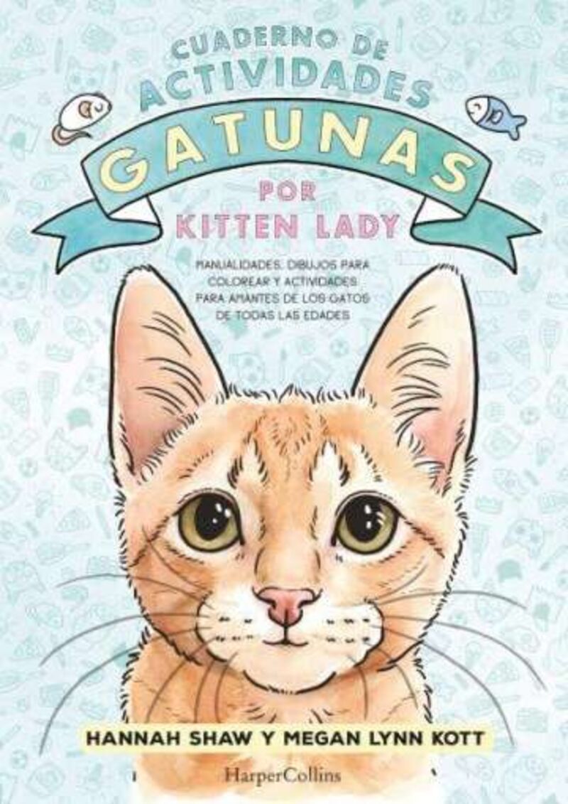cuaderno de actividades gatunas por kitten lady - Hannah Shaw