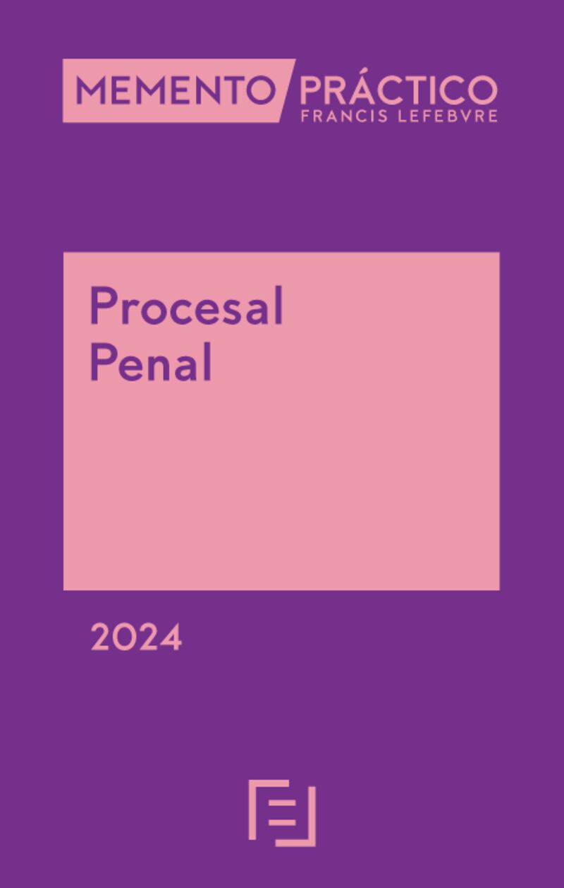 MEMENTO PRACTICO PROCESAL PENAL 2024