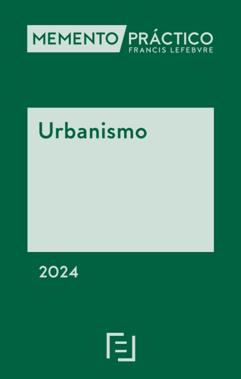 memento practico urbanismo 2024 - Aa. Vv.