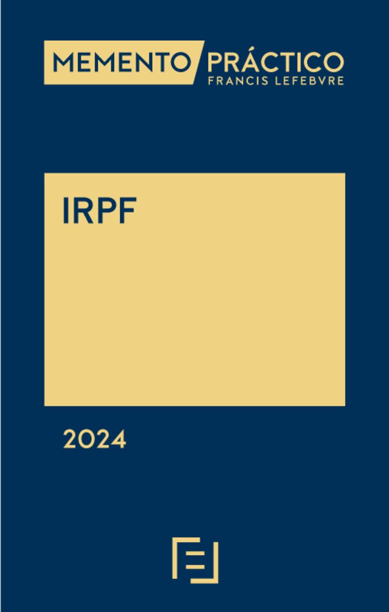 MEMENTO PRACTICO IRPF 2024