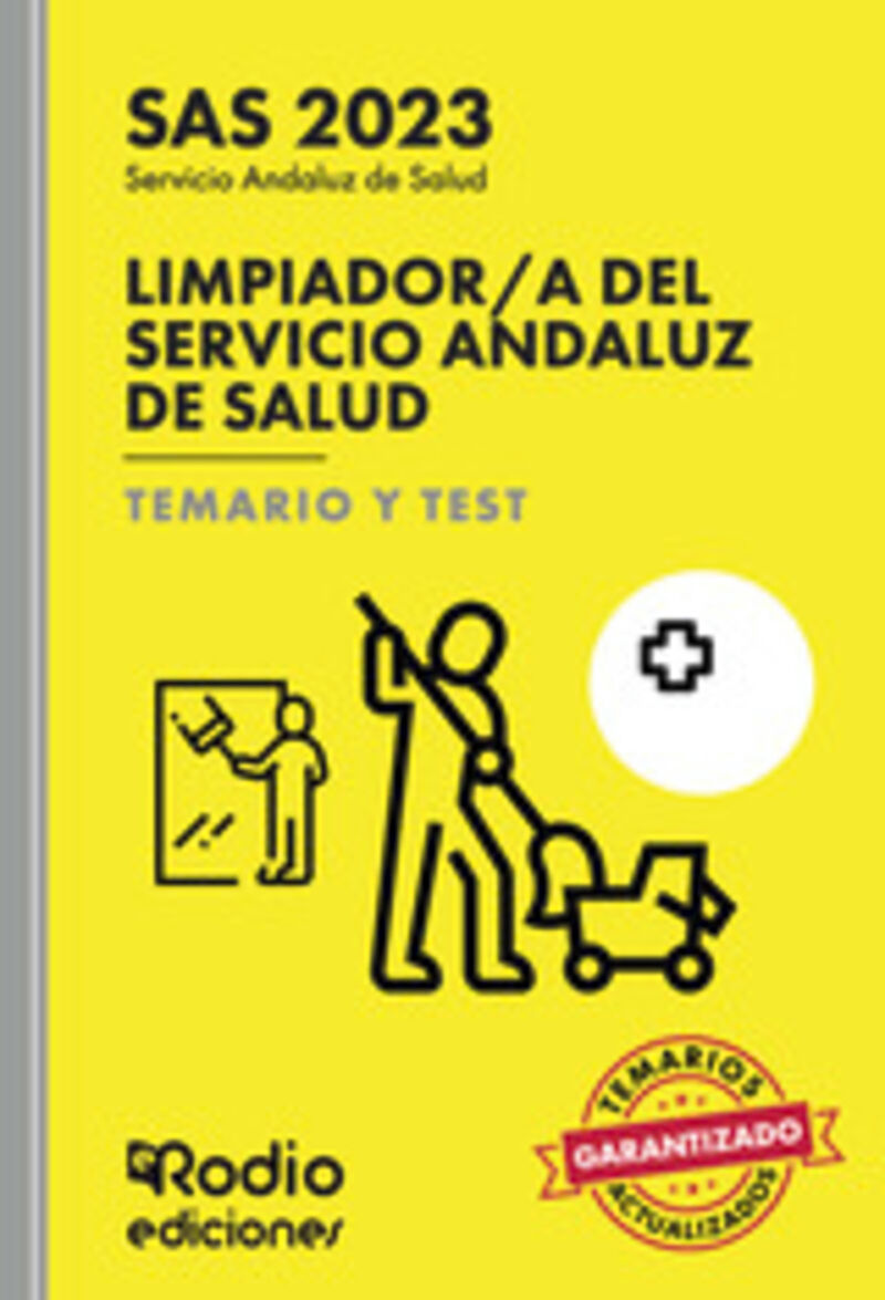 TEMARIO Y TEST - LIMPIADOR / A (SAS) - SERVICIO ANDALUZ DE SALUD