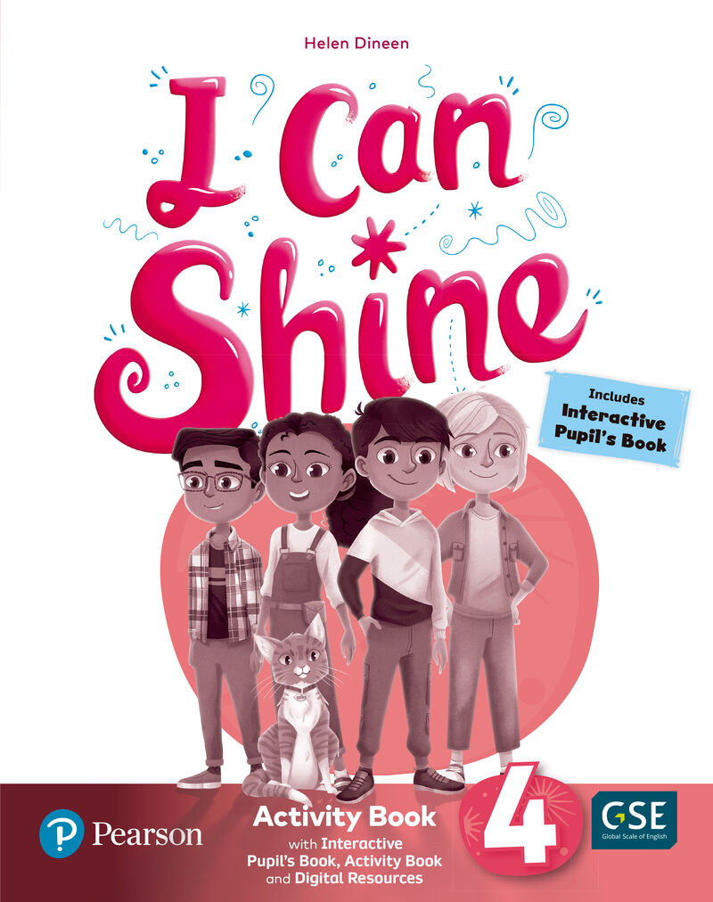 EP 4 - I CAN SHINE 4 WB & INTERACTIVE ST-WB AND DIGITAL RESOURCES ACCESS CODE