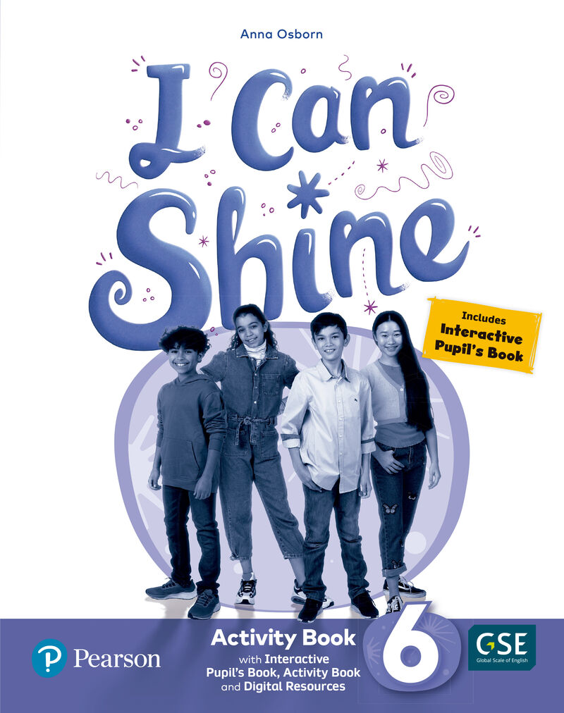 EP 6 - I CAN SHINE 6 WB & INTERACTIVE ST-WB AND DIGITAL RESOURCES ACCESS CODE