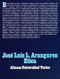 etica - Jose Luis Aranguren