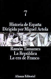 historia de españa 7 - la republica - la era de franco - Ramon Tamames Gomez