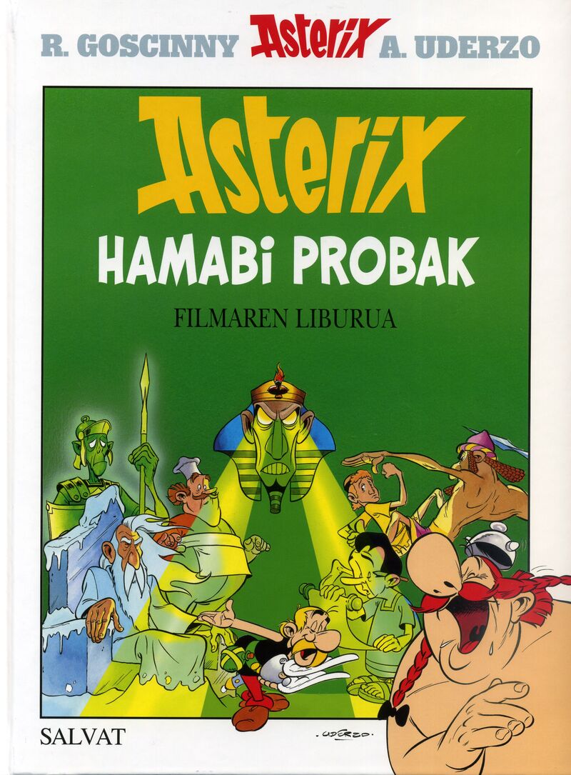 asterix eta hamabi probak - Rene Goscinny / Albert Uderzo (il. )