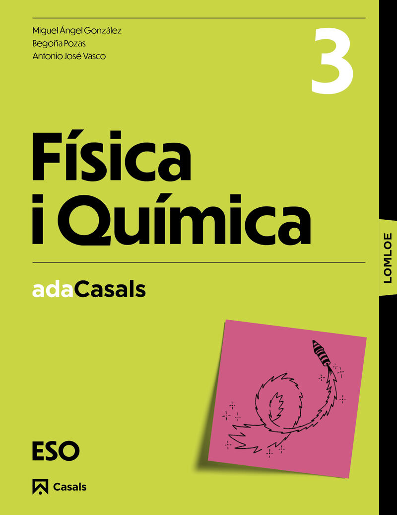 ESO 3 - FISICA I QUIMICA (BAL, CAT, C. VAL) - ADA - CODIGO ABIERTO LOMLOE