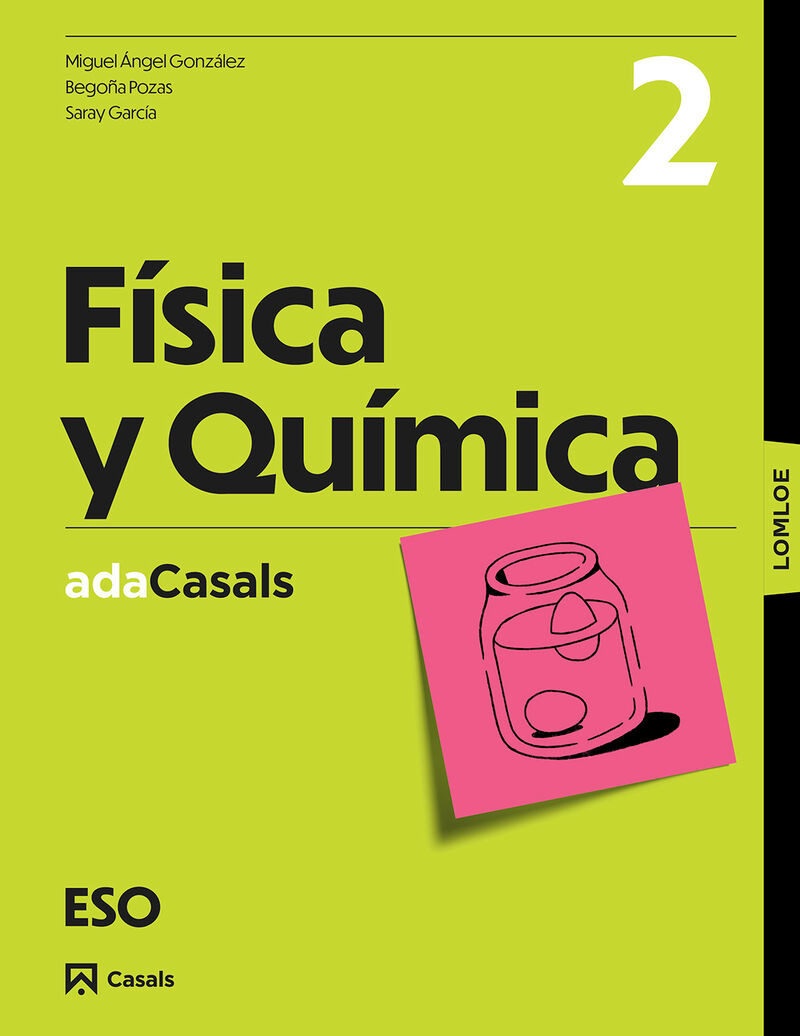 ESO 2 - FISICA Y QUIMICA - ADA - CODIGO ABIERTO LOMLOE