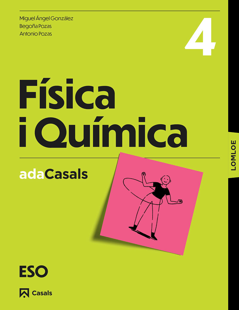 ESO 4 - FISICA I QUIMICA (BAL, CAT, C. VAL) - ADA - CODIGO ABIERTO LOMLOE
