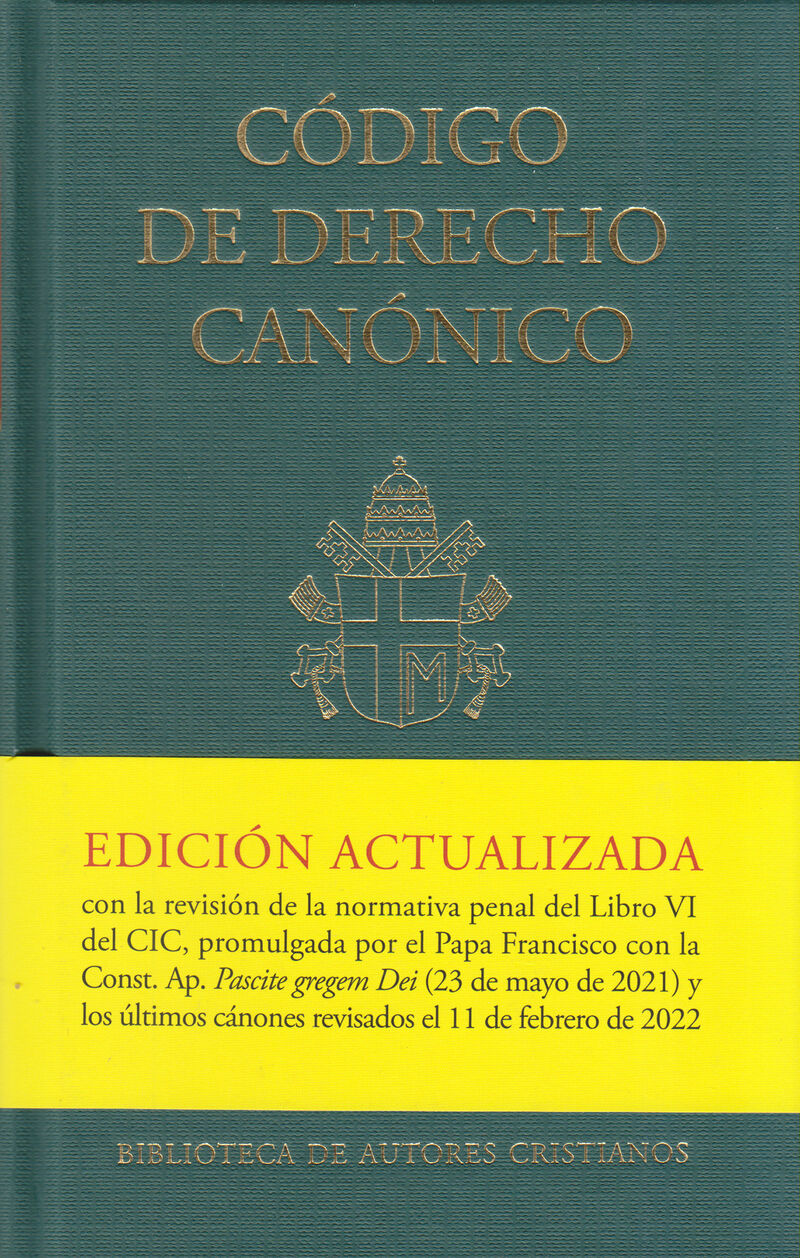 codigo de derecho canonico (2022) - Prof. Dcho. Canonico Unv. Pon. Salamanca