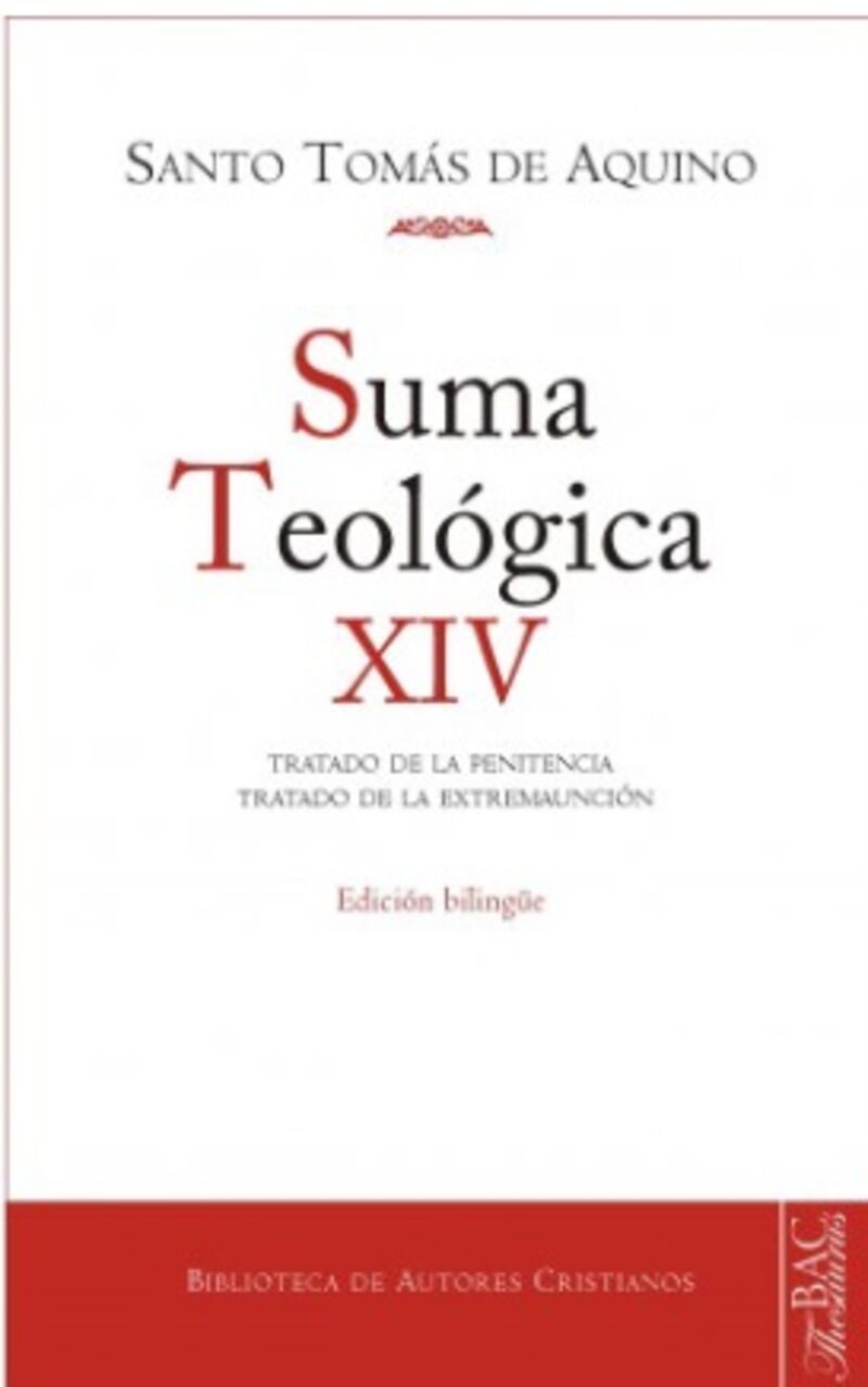 SUMA TEOLOGICA XIV - TRATADO DE LA PENITENCIA