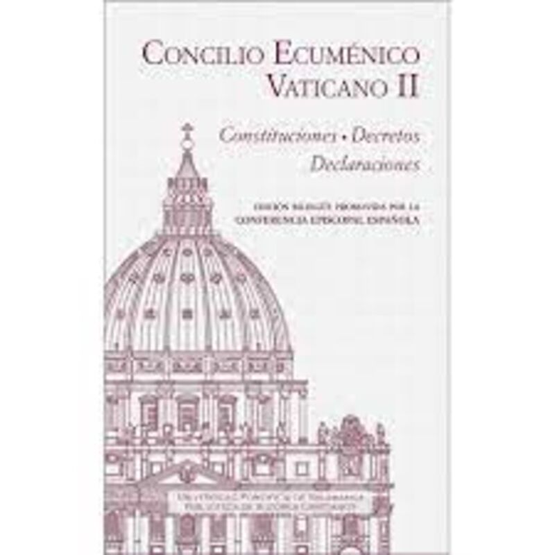 concilio ecumenico vaticano ii - constituciones. decretos. declaraciones