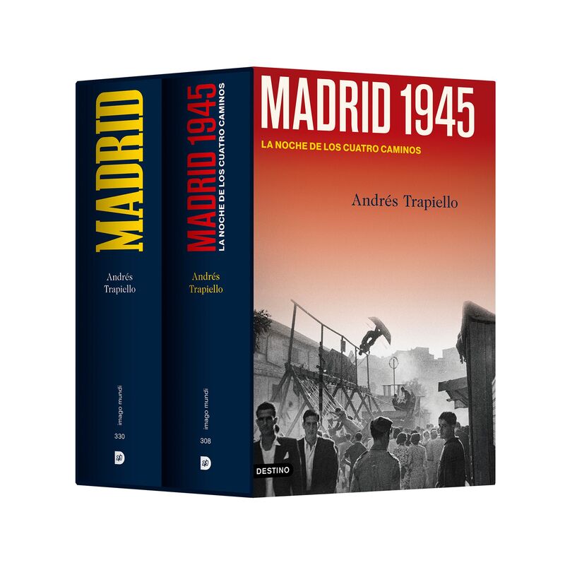 (estuche) madrid + madrid 1945 - Andres Trapiello