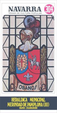 heraldica municipal - merindad de pamplona (iii) - obanos - zugarramurdi