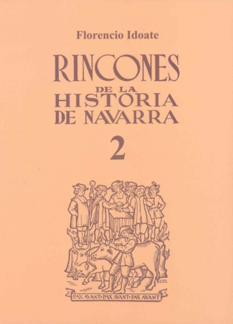 (3 ed) rincones de la historia de navarra 2 (cartone) - Florencio Idoate Iragui