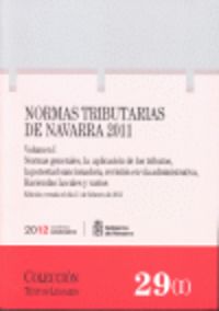 NORMAS TRIBUTARIAS DE NAVARRA 2011 VOL. I