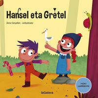 hansel eta gretel (hizki larriekin) - Anna Canyelles / Julilustrador (il. )