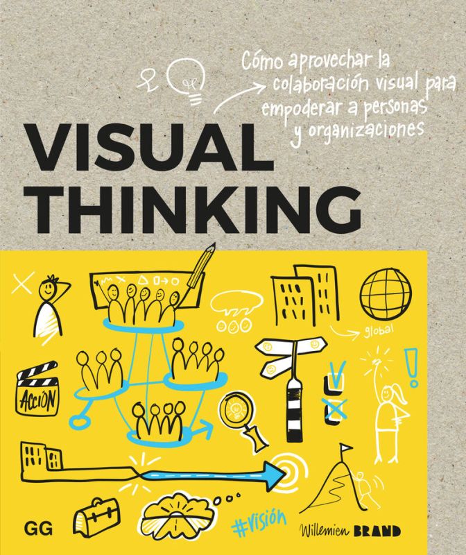 visual thinking - como aprovechar la colaboracion visual para empoderar a personas y organizaciones - Willemien Brand