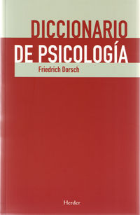 DICC. DE PSICOLOGIA