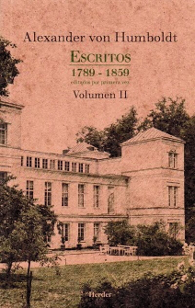 ESCRITOS 1789- 1859 VOL. II