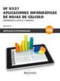 CP - APLICACIONES INFORMATICAS DE HOJAS DE CALCULO - UF0321