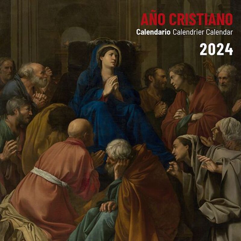 CALENDARIO PARED 2024 - AÑO CRISTIANO