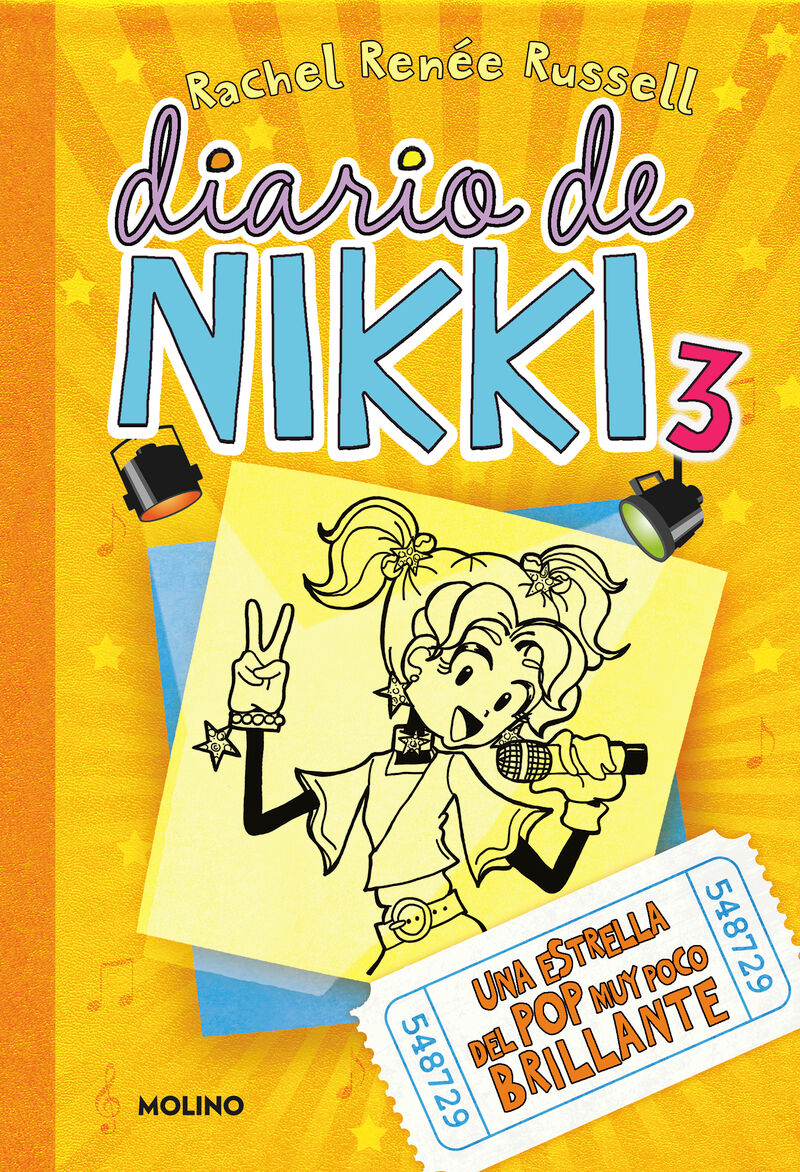 diario de nikki 3 - una estrella del pop muy poco brillante - Rachel Renee Russell