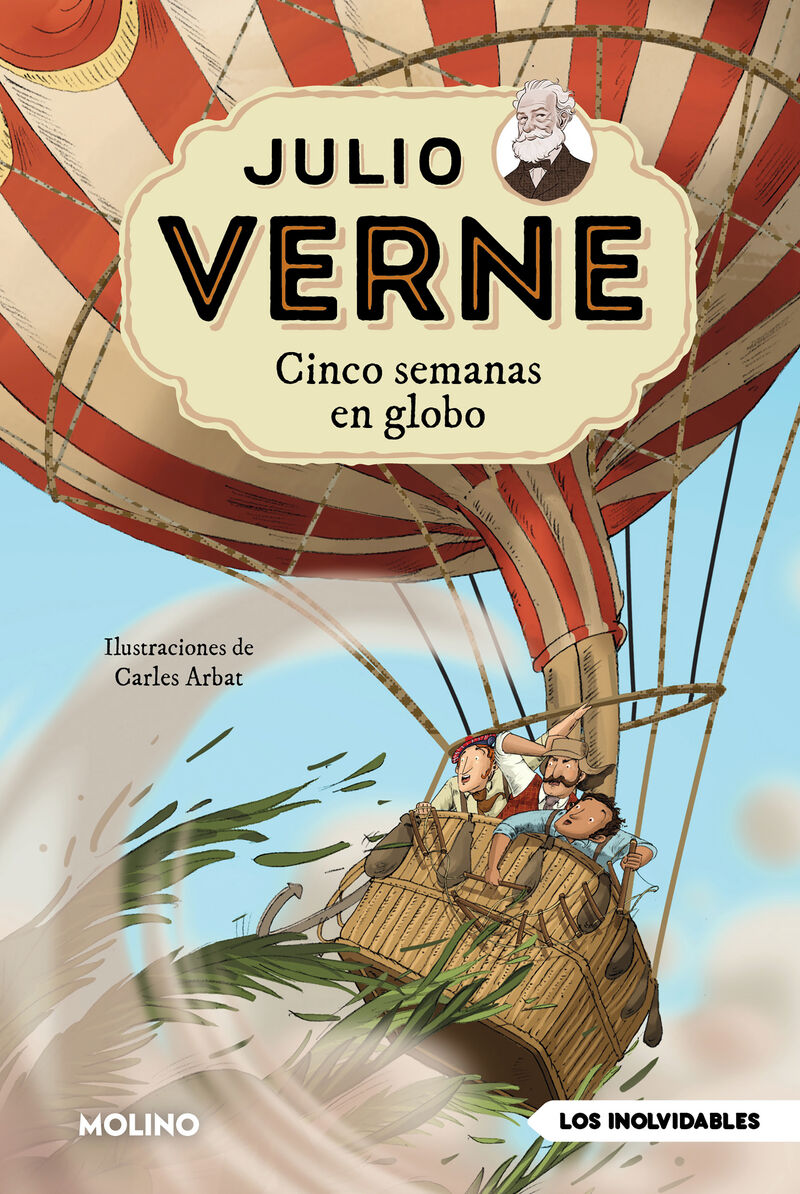 julio verne 5 - cinco semanas en globo - Julio Verne