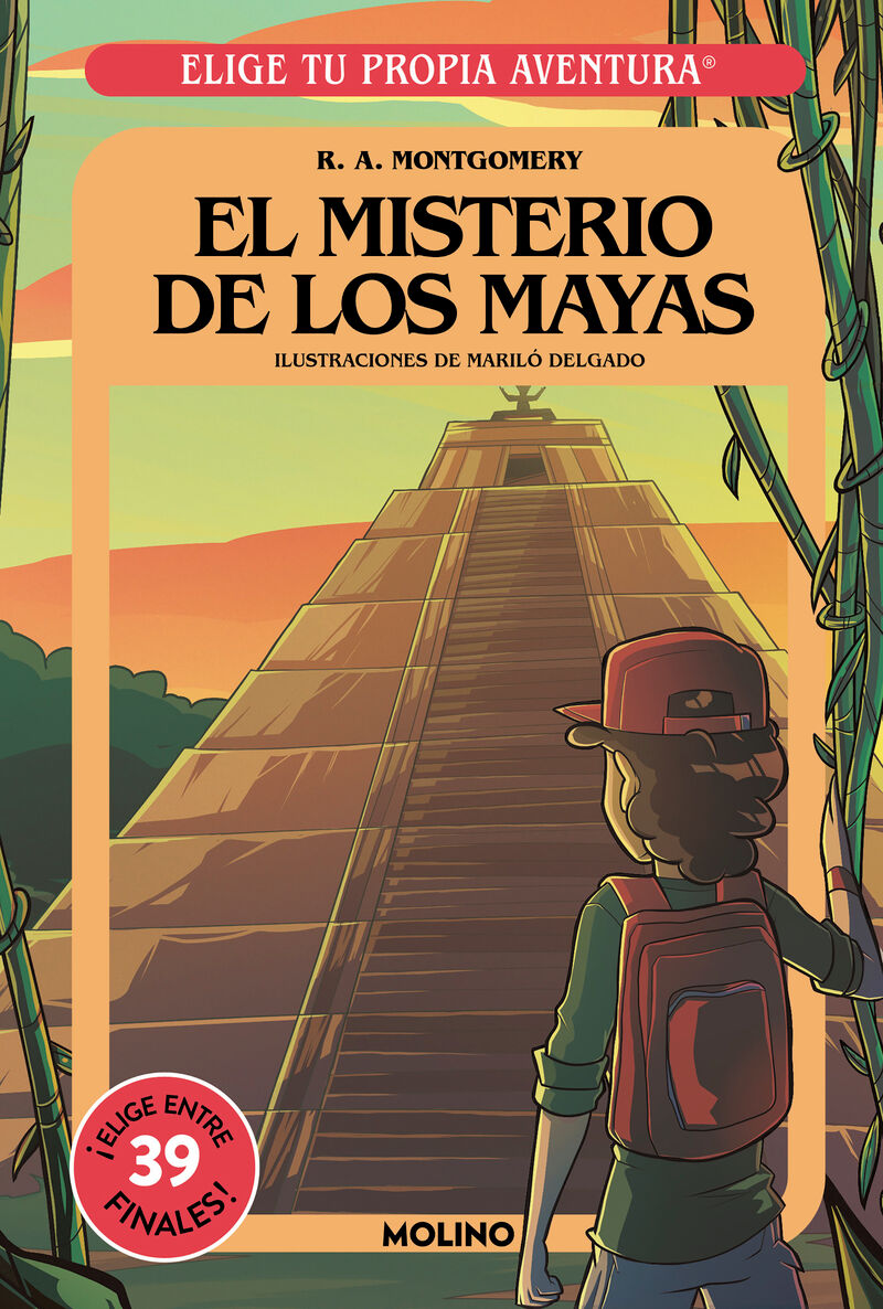 el misterio de los mayas - R. A. Montgomery / Marilo Delgado (il. )