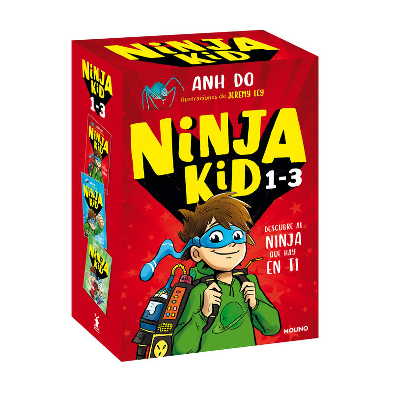 (estuche) ninja kid 1-3 - Anh Do