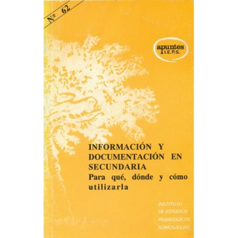 informacion y documentacion en secundaria - para que, donde y como utilizarla - Isabel De Torres Ramirez / Isabel Martinez Santamaria De Unza