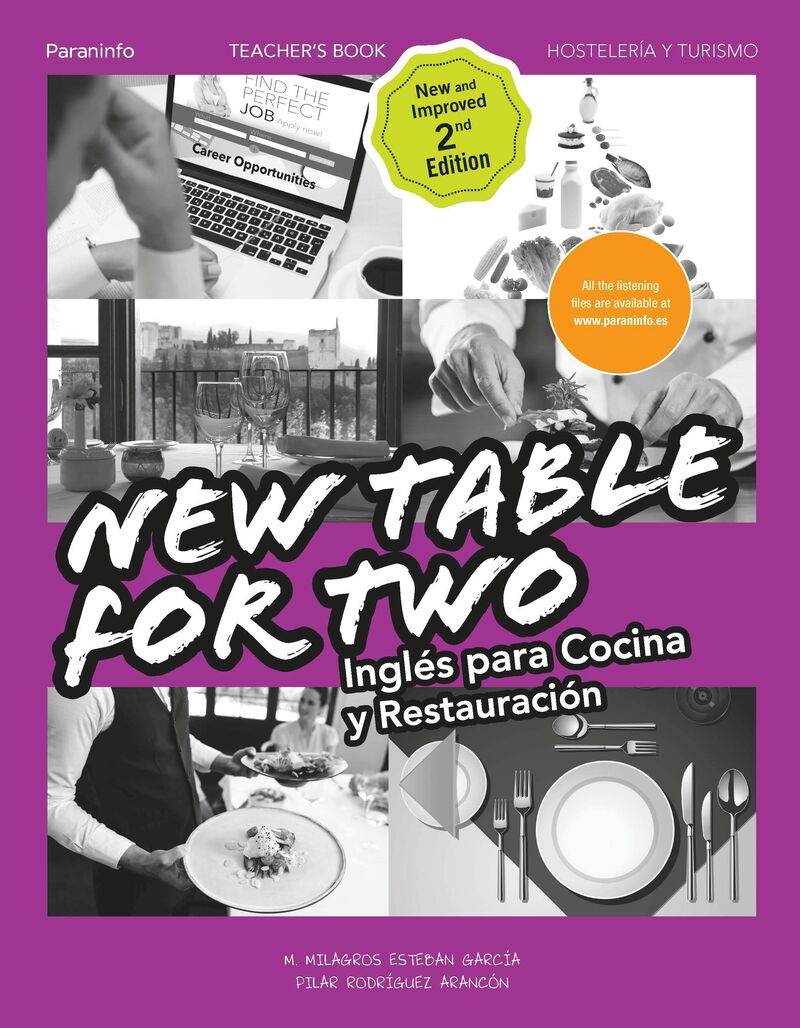 (2 ED) GM / GS - NEW TABLE FOR TWO - INGLES PARA COCINA Y RESTAURACION