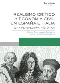 realismo critico y economia civil en españa e italia - una perspectiva historica - Juan Hernandez Andreu / Guido Tortorella Esposito