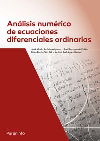 ANALISIS NUMERICO DE ECUACIONES DIFERENCIALES ORDINARIAS