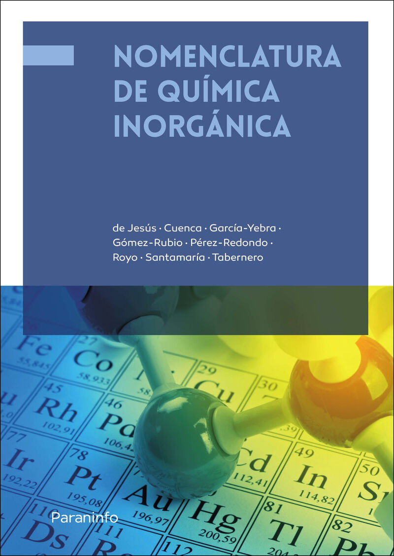 nomenclatura en quimica inorganica - Adrian Perez Redondo / [ET AL. ]