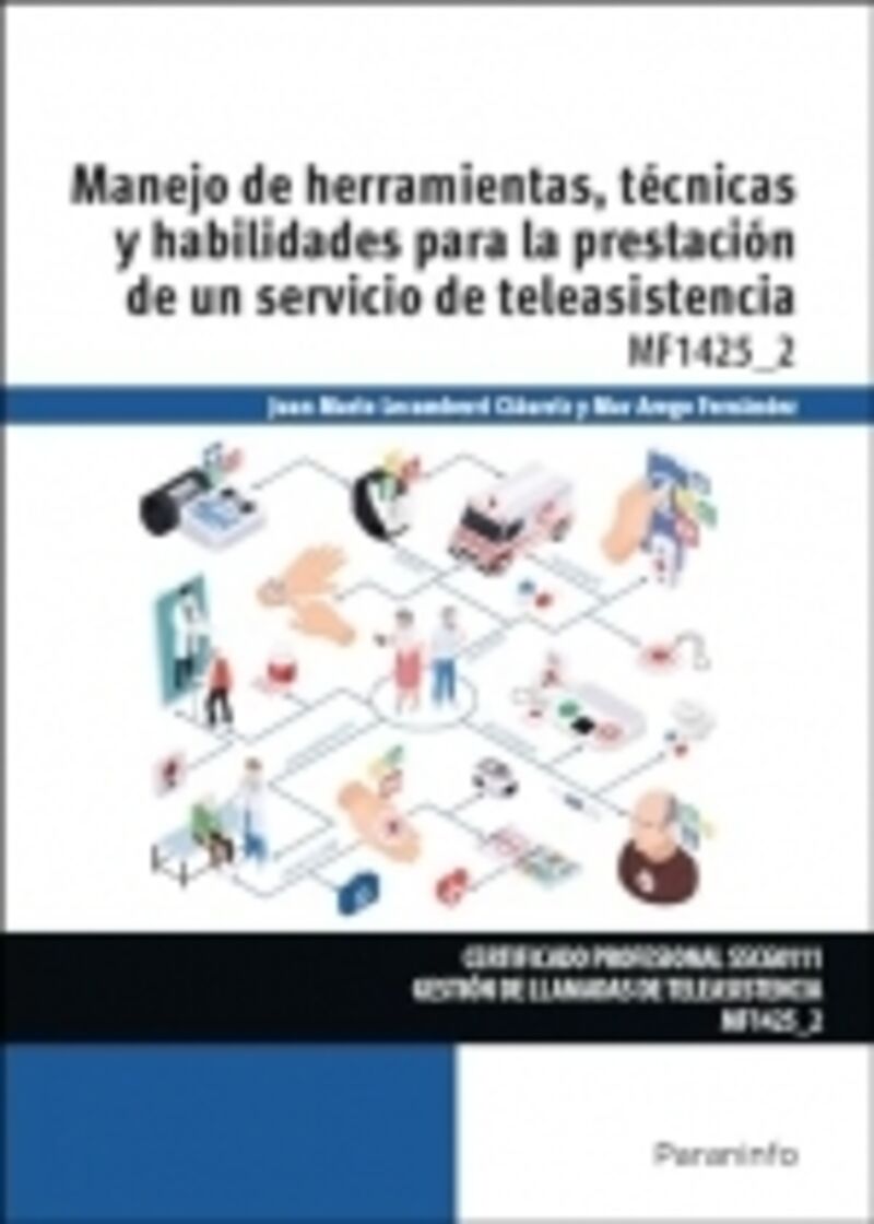 CP - MF1425_2: MANEJO DE HERRAMIENTAS, TECNICAS Y HABILIDADES PARA LA PRESTACION DE UN SERVICIO DE TELEASISTENCIA