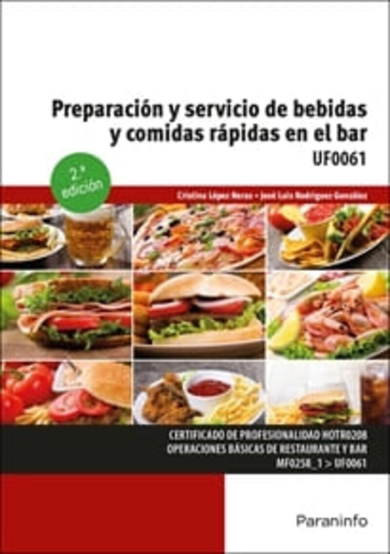CP - PREPARACION Y SERVICIO DE BEBIDAS Y COMIDAS RAPIDAS EN EL BAR UF0061