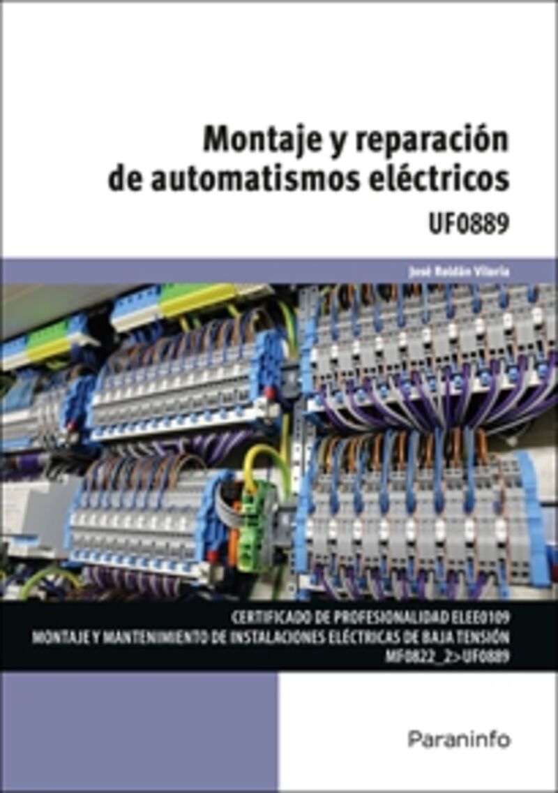 CP - UF0889 - MONTAJE Y REPARACION DE AUTOMATISMOS ELECTRICOS