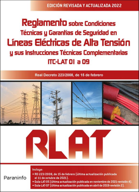 (2 ED) RLAT - REGLAMENTO DE LINEAS ELECTRICAS DE ALTA TENSION
