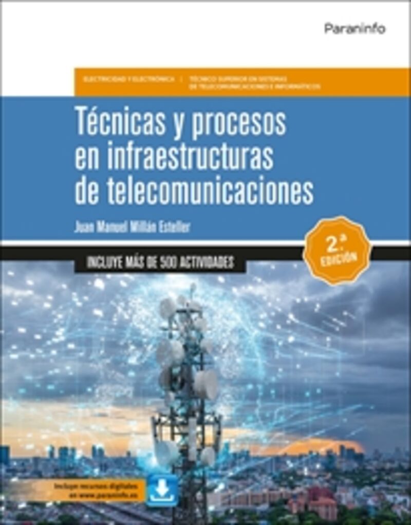 (2 ED) GS - TECNICAS Y PROCESOS EN INFRAESTRUCTURAS DE TELECOMUNICACIONES