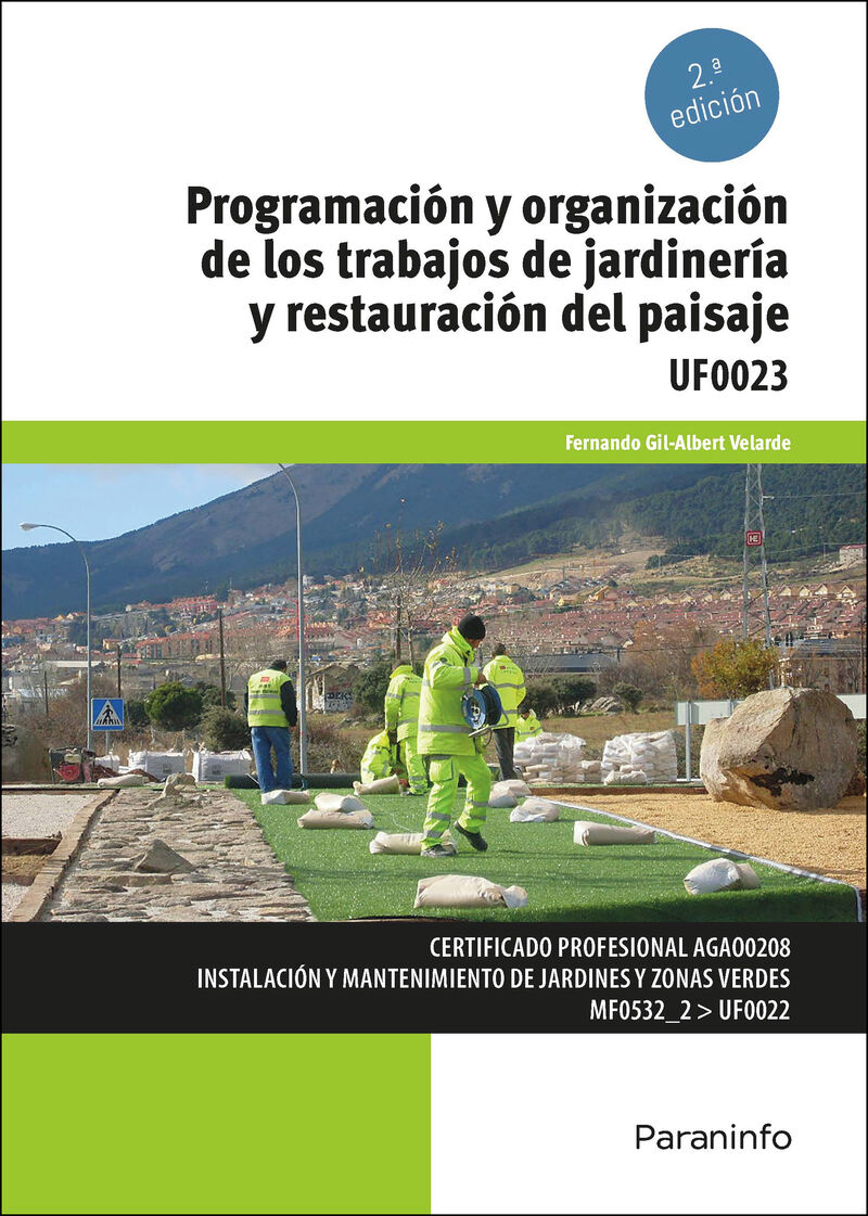 cp - programacion y organizacion de los trabajos de jardineria y restauracion del paisaje - Fernando Gil-Albert Velarde