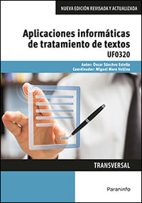 cp - aplicaciones informaticas de tratamiento de textos - uf0320 - administracion y gestion