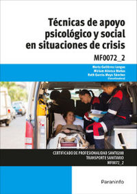 CP - TECNICAS DE APOYO PSICOLOGICO Y SOCIAL EN SITUACIONES DE CRISIS - MF0072_2 - SANIDAD