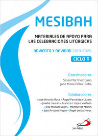 mesibah - materiales de apoyo para las celebraciones liturgicas. adviento y navidad 2019-2020. ciclo a - Silvia Martinez Cano (coord. ) / J. M. Perez-Soba (coord. )